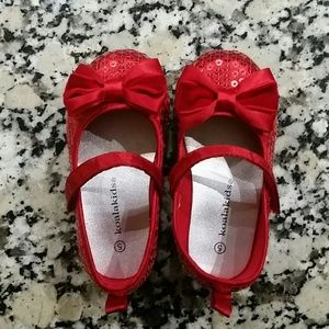 Red Dress Toddler Shoes